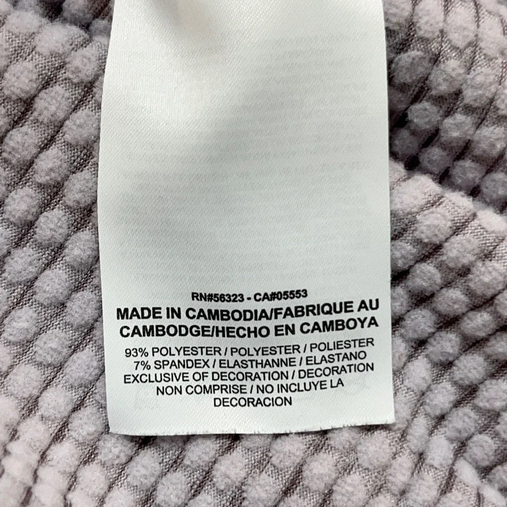 Nike Women Pullover M Purple Dri-FIT 1/4 Zip Thumbhole Running Athleisure Gorp